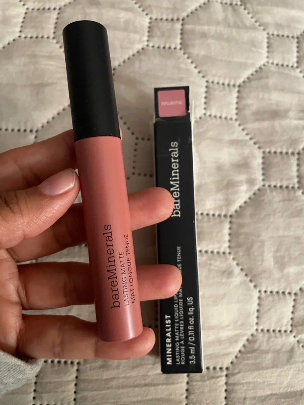 bareMinerals Mineralist Matte Liquid Lipstick - Influential Dusty Rose